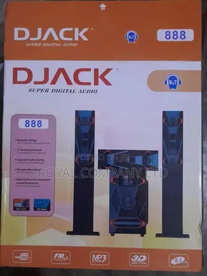 DJACK 888 Woofer With 3 Long Speakers