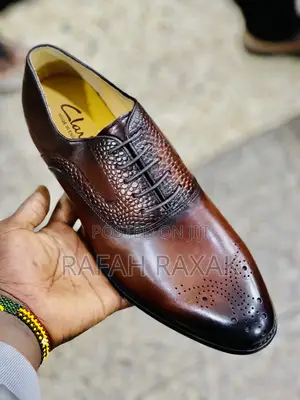 Original Men’S Brown Clarks Formal Gentle Leather Shoes