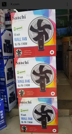 Saachi Fan 16inch/3speed