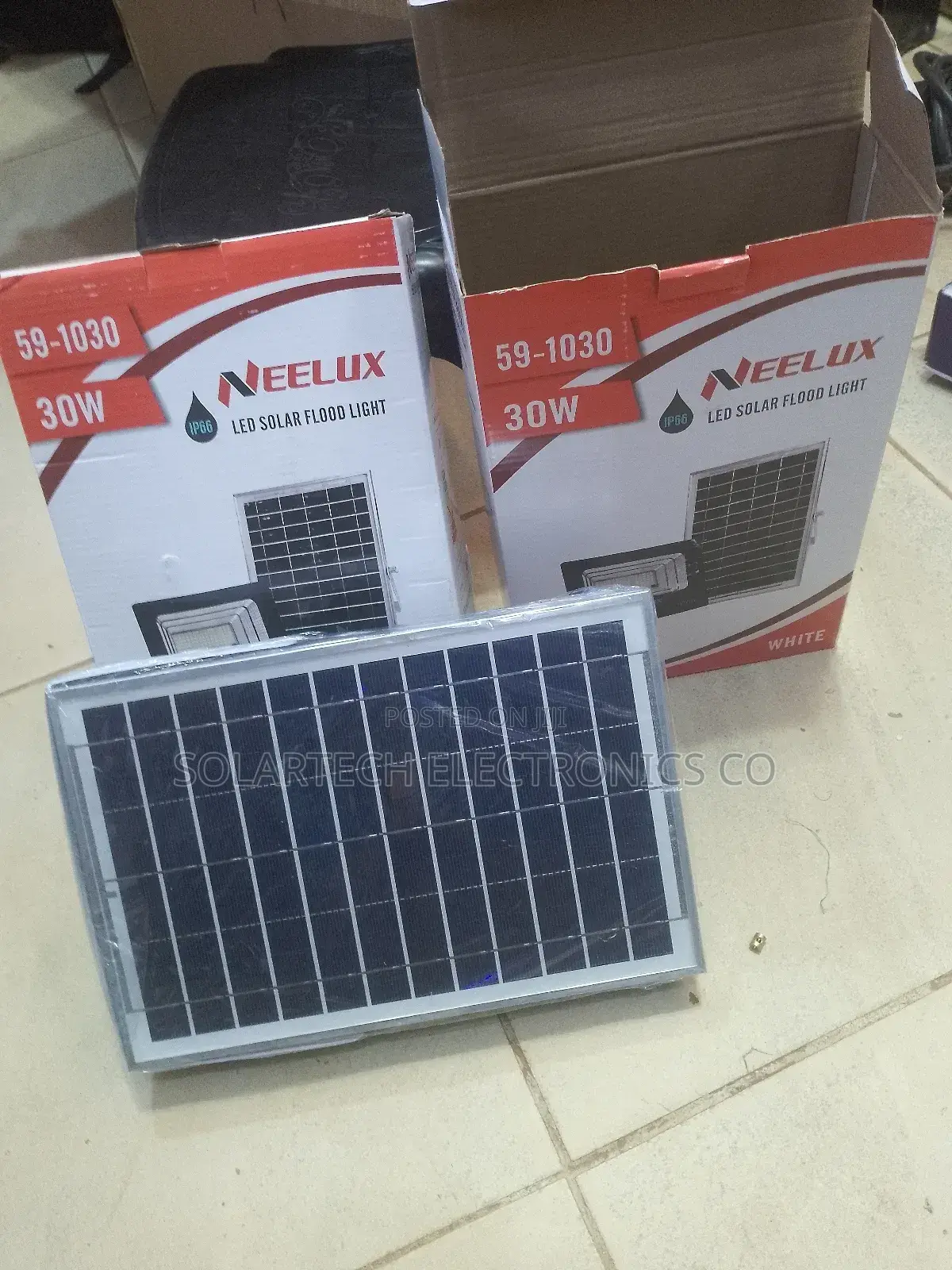 30W Solar Flood Lights Elm
