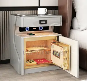 Wireless Smart Bedside Cabinet With Safety Box
