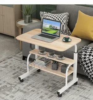 Adjustable Computer / Laptop Desk Table - Brown