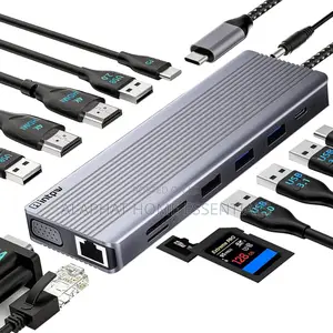 14in1 USB-C Multi Function Docking Station