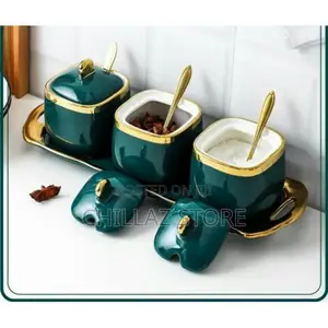Ceramic Sugar Bowl Set
