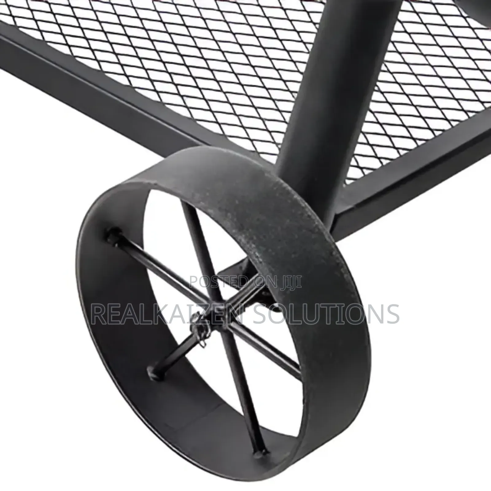 Heavy Duty Outdoor Charcoal BBQ Grill With Offset Smoker