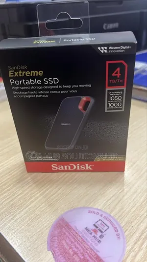 Sandisk 4tb Extreme Portable External SSD