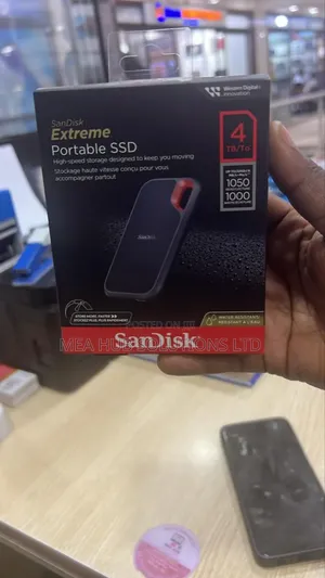 Sandisk 4tb Extreme Portable External SSD