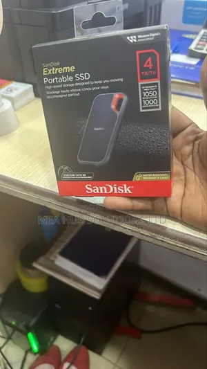 Sandisk 4tb Extreme Portable External SSD