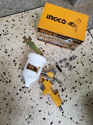 Ingco Air Spray Gun With Plastic Cup.