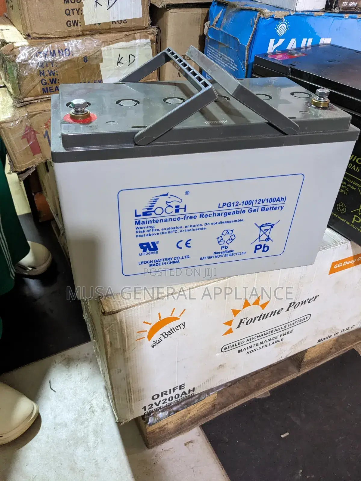 Leoch Battery 12v 100AH