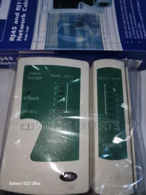 Rj45 and Rj11 Network Cable Tester