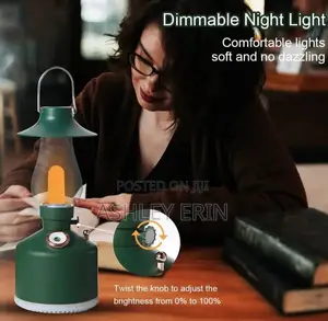 Rechargeable Retro Lamp Aroma Humidifier
