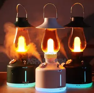 Rechargeable Retro Lamp Aroma Humidifier