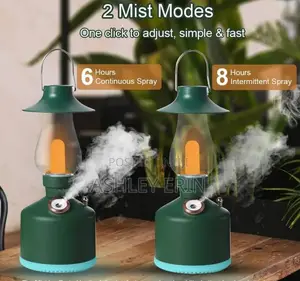 Rechargeable Retro Lamp Aroma Humidifier