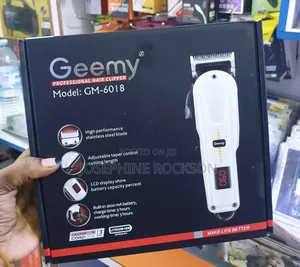 Rechargeable Cordless/Geemy Professional Hair Clipper