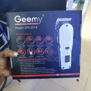 Hair Clippers/ Professional Hair Clipper/ Geemy Cordless