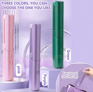 Rechargeable Portable Hair Straightener