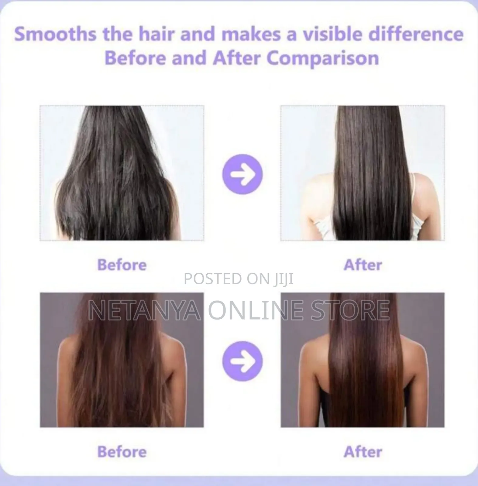 Rechargeable Portable Hair Straightener