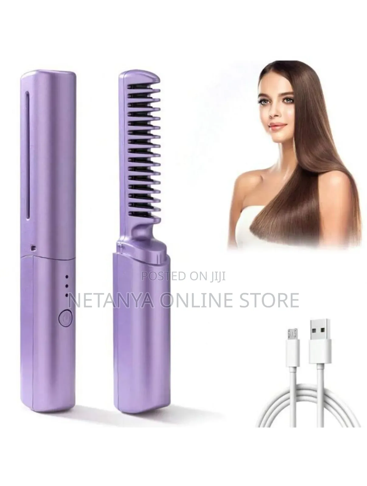 Rechargeable Portable Hair Straightener