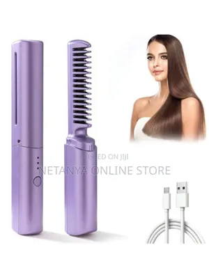Rechargeable Portable Hair Straightener