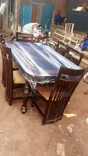 6seater Dinning Mahogany