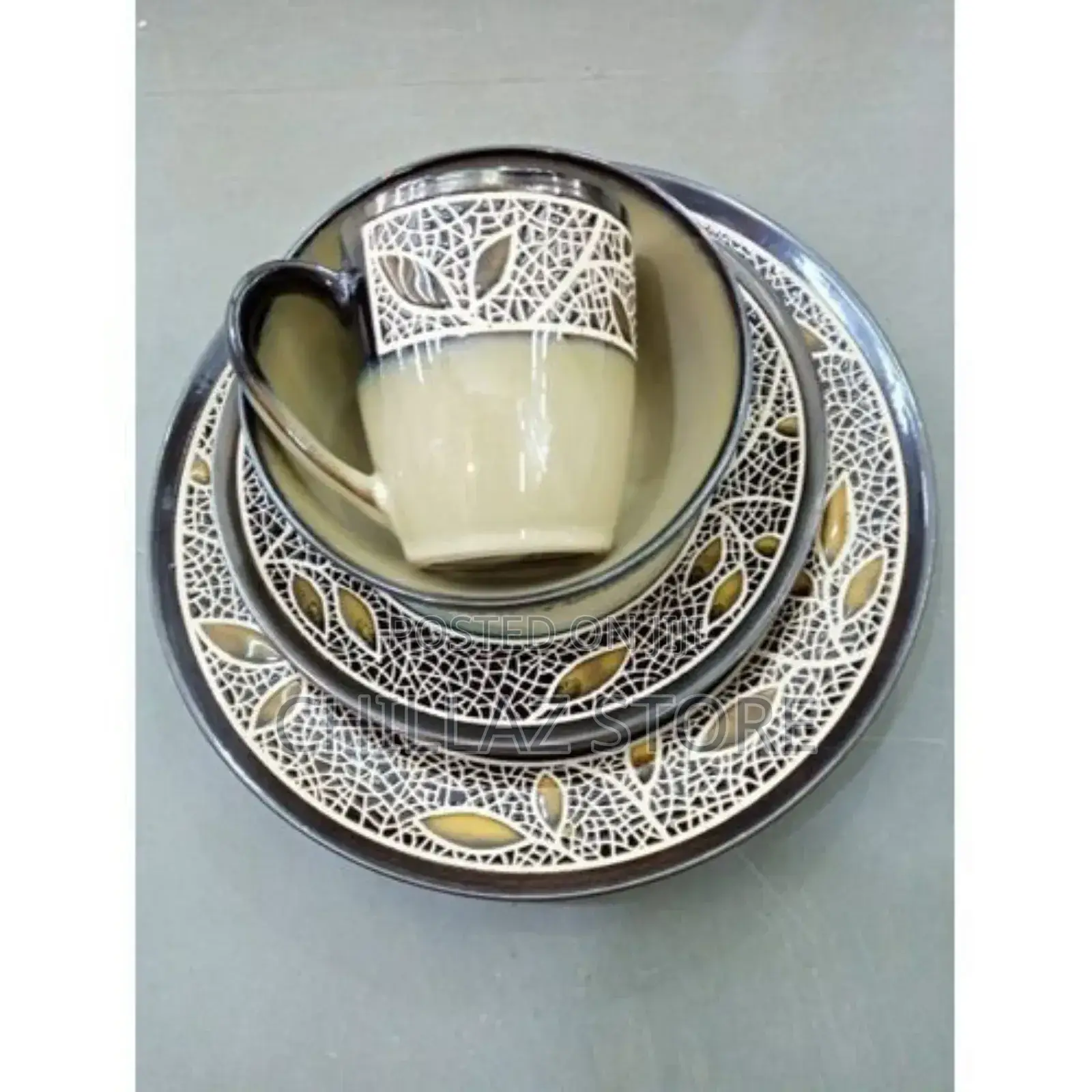 Leaf Designed Dinner Set