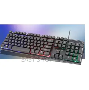 USB Wired Gamer Kit RGB Keyboard and Mouse Combo