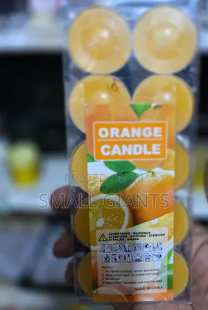 10pcs Colorful Plain Thin- Thick Fragrant Aroma Candles