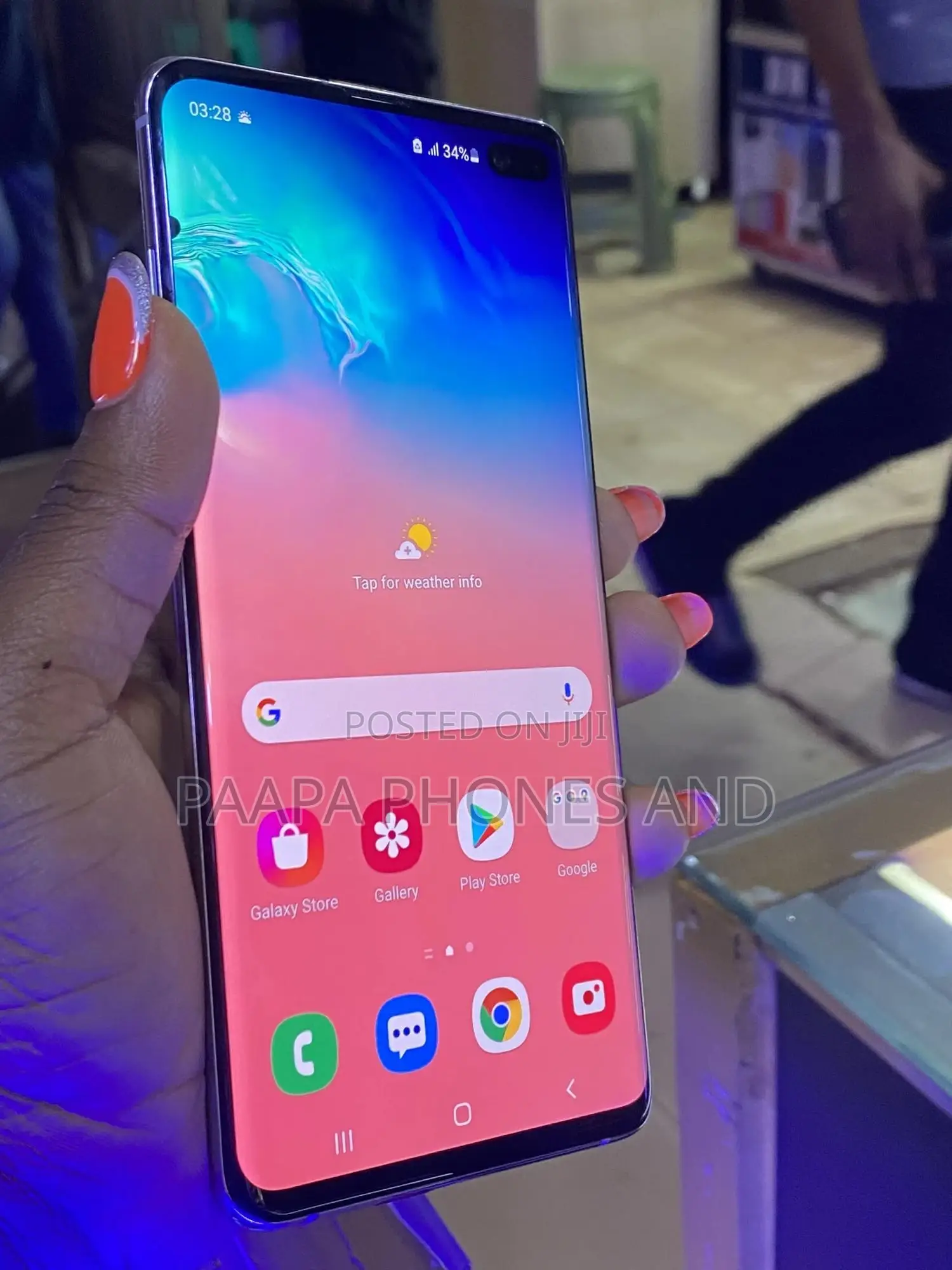 Samsung Galaxy S10 Plus 128 GB White