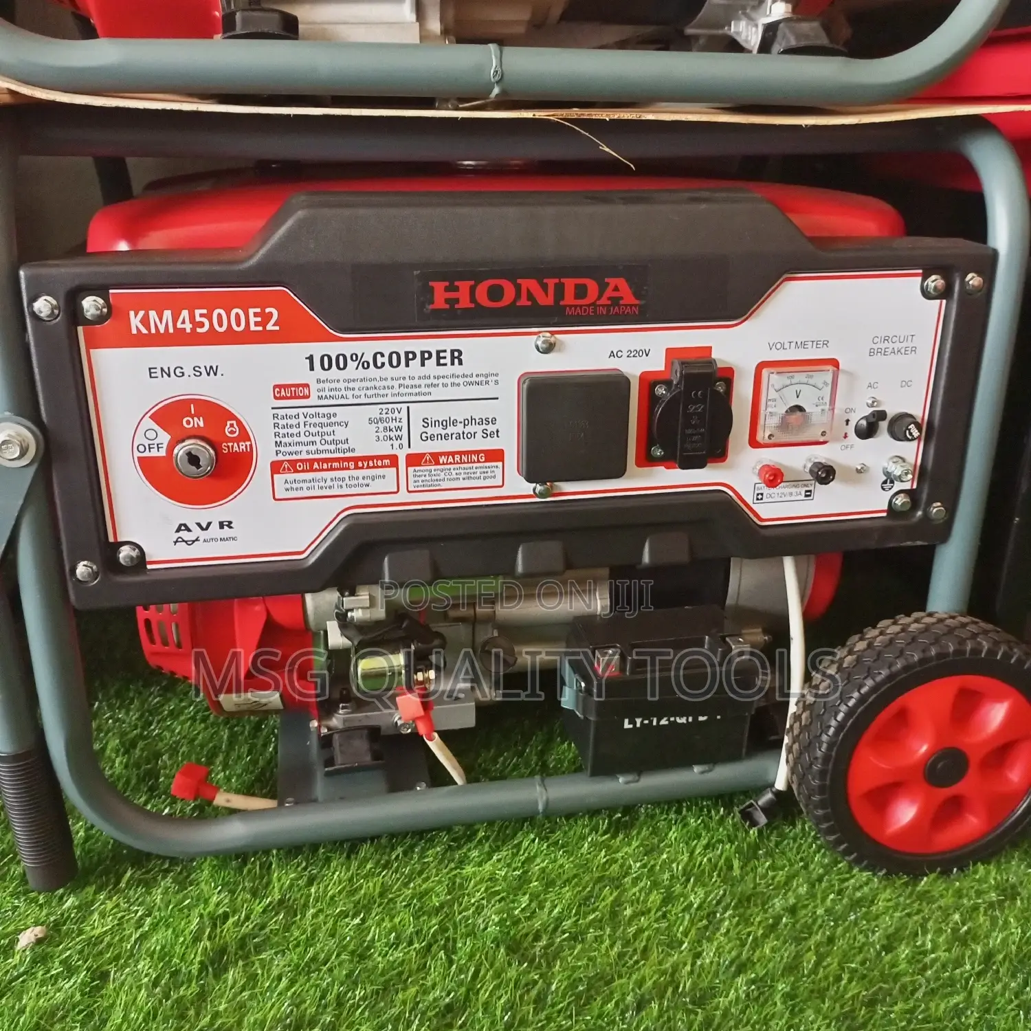 Generator Km 4500E2 100%Copper