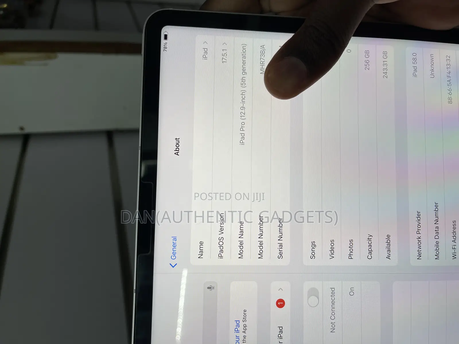 Apple iPad Pro 12.9 (2021) 256 GB Silver