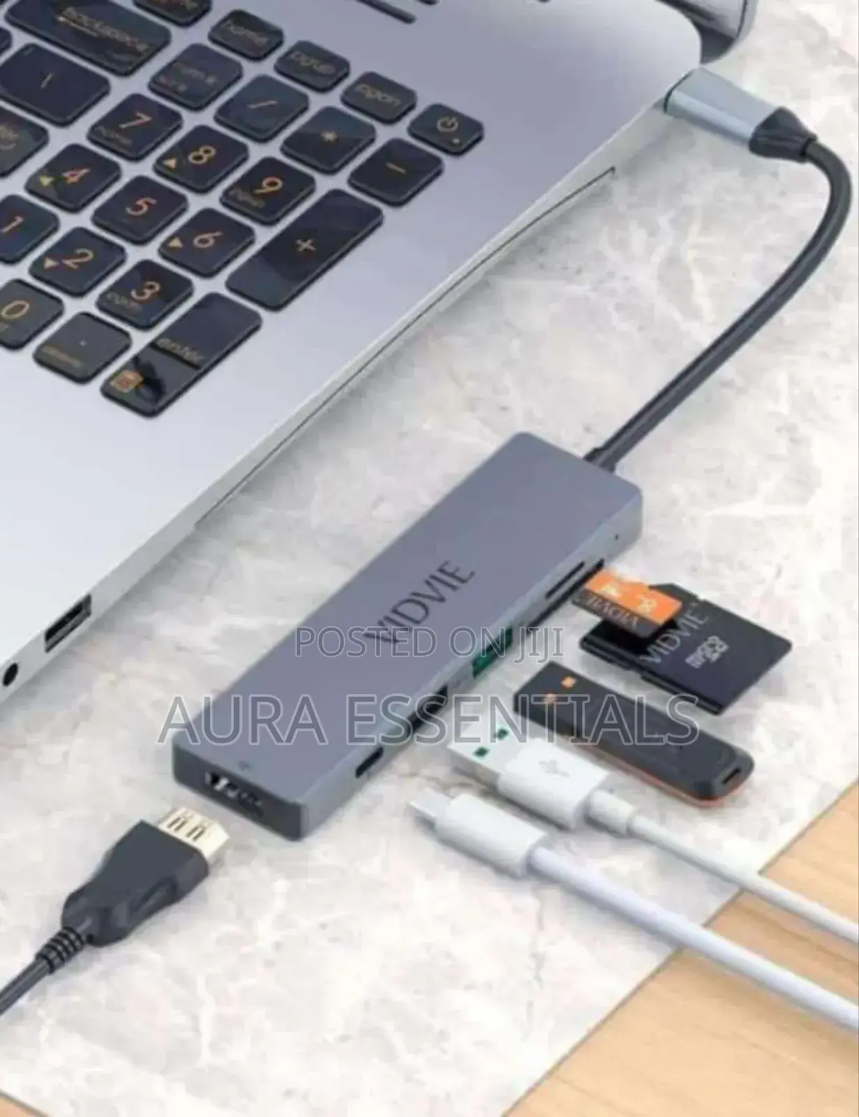 VIDVIE 6 in 1 Hub Docking Station