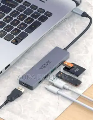 VIDVIE 6 in 1 Hub Docking Station