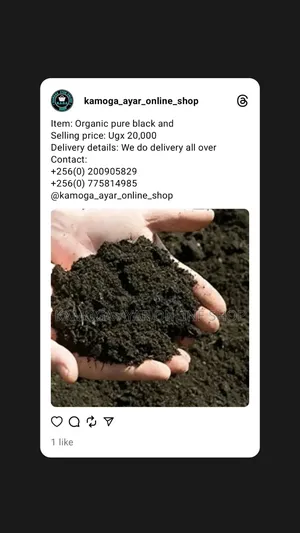 Fertile Organic Pure Black Soil/Manure
