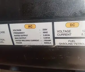 Gasoline Welding Generator 190amp