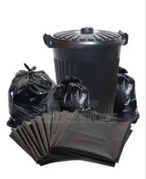 Black Trash Bag