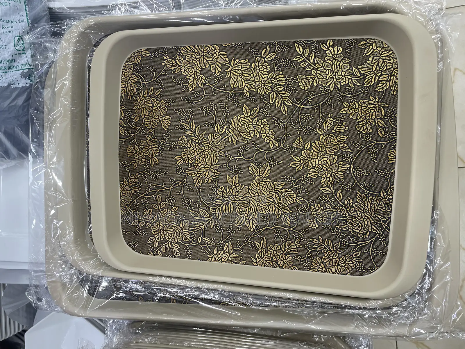 3pc Set of Rubber Trays