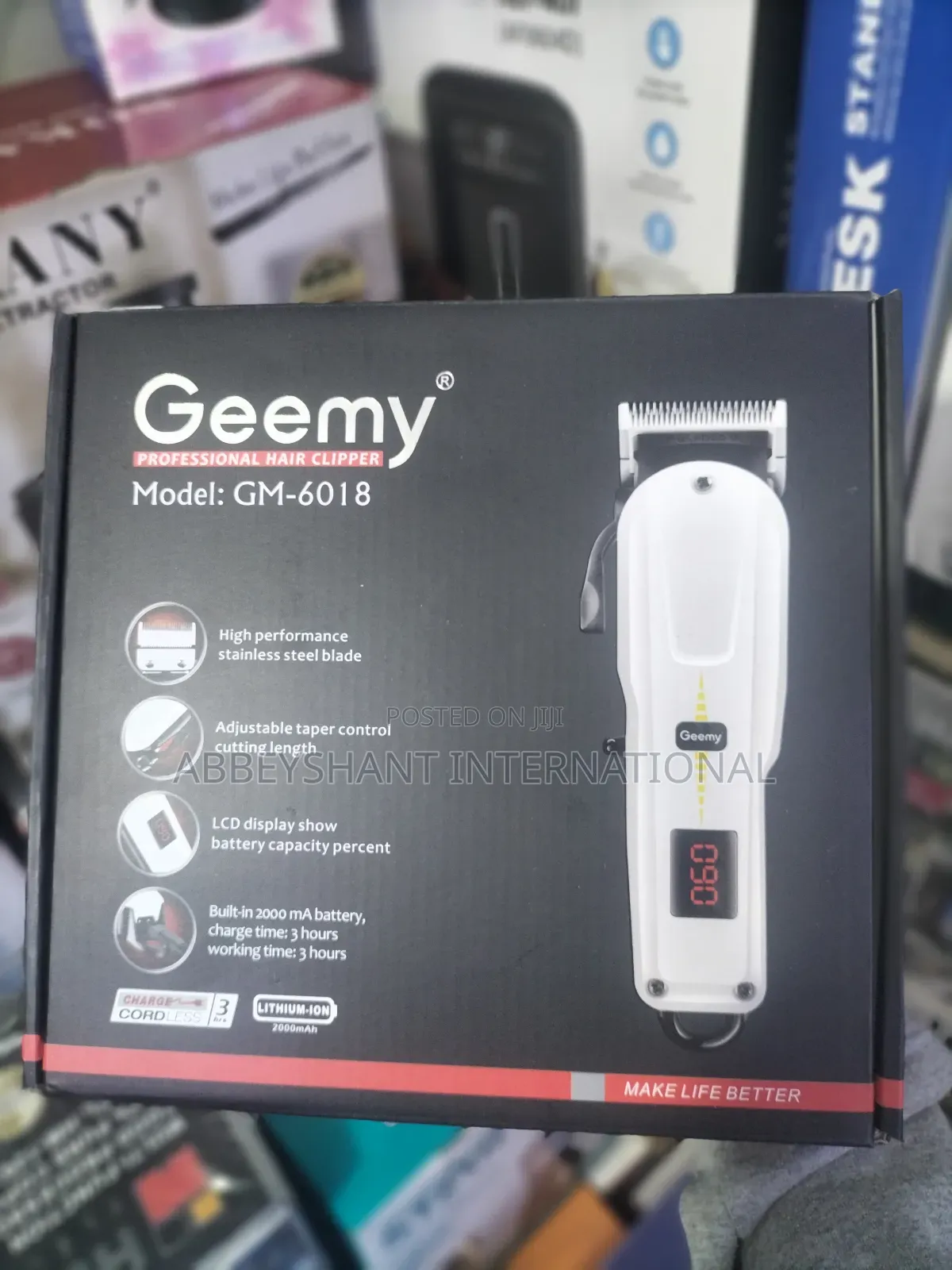 Clippers Rechargeable Trimmer Geemy Rechargeable Trimmer