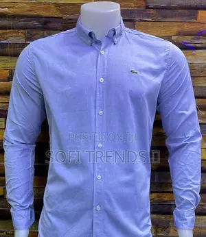 Gent’S Quality Plain Long Sleeve Shirts