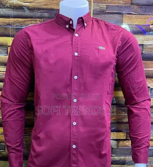 Gent’S Quality Plain Long Sleeve Shirts
