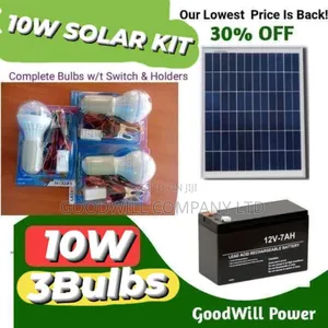 10w Solar Kit With German Solar Panel
