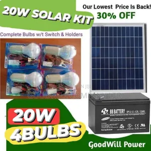 20w Solar Kit With German Solar Panel