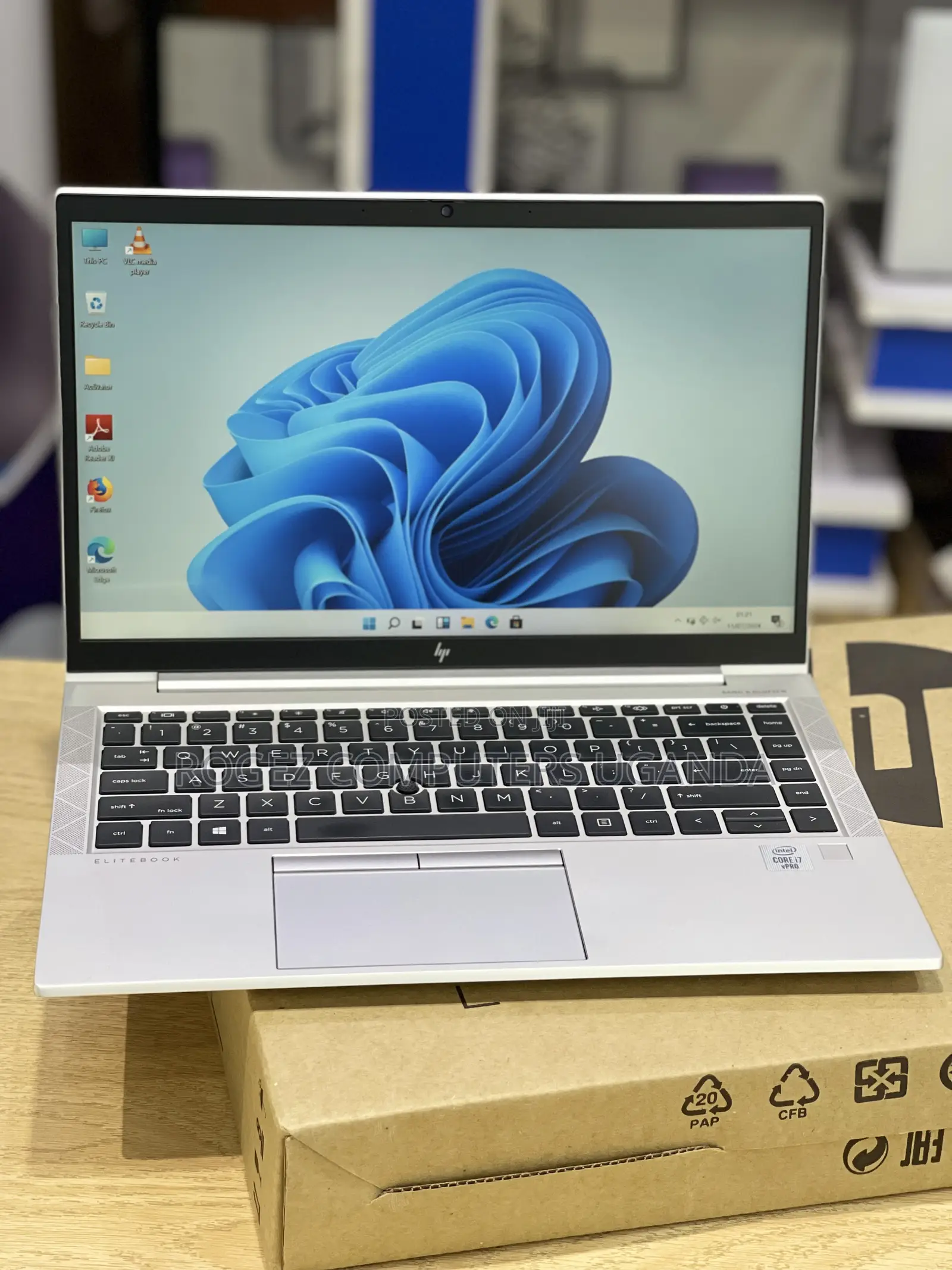 New Laptop HP EliteBook 840 G7 16GB Intel Core i7 SSD 512GB