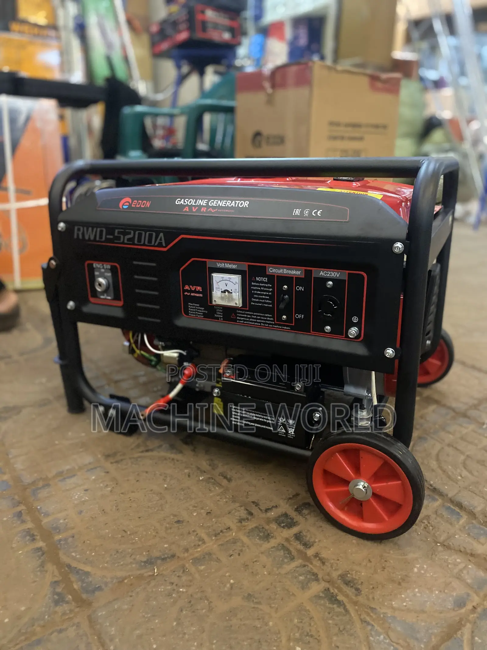 Generator 100%Copper 5200A With Wheels and Handles