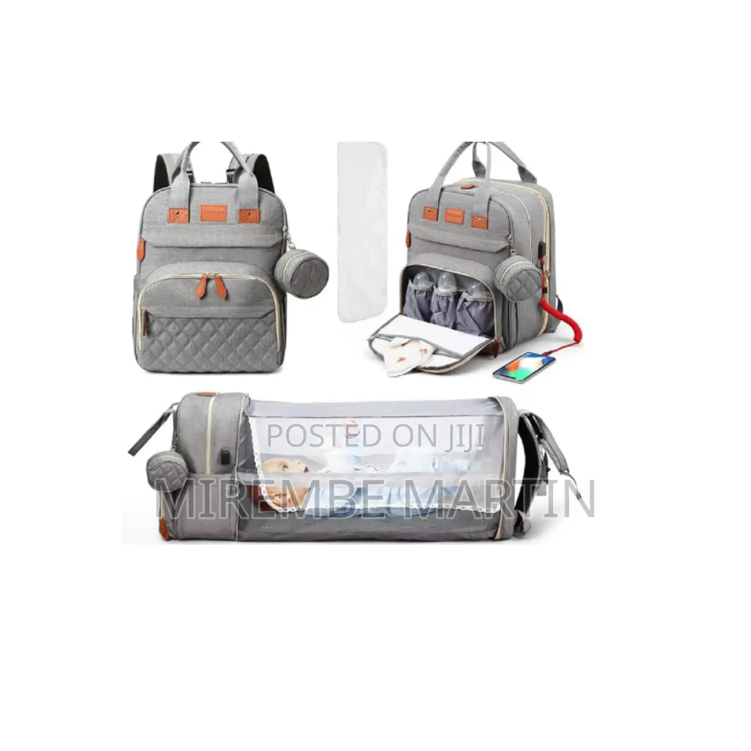 Baby Back Pack Diaper Bag.