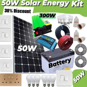 50w Solar Kit With German Solar Panel
