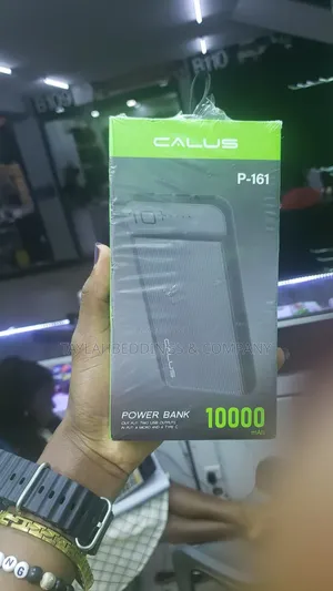 CALUS Power Bank 10000mah Fast Charge - Black