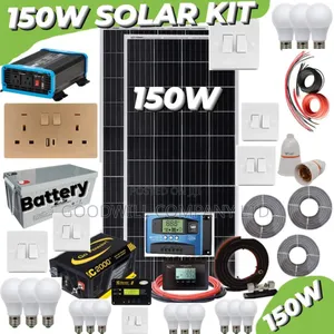 150w Solar Kit With German Solar Panel