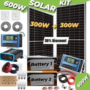 600w Solar Kit With German Solar Panel