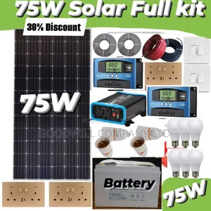 75w Solar Kit With German Solar Panel